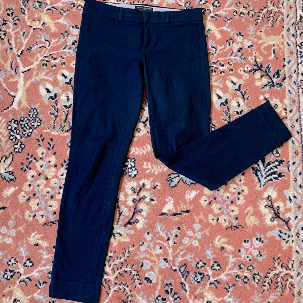 Navy Blue Banana Republic Sloan Pants size 0